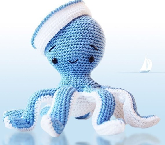 Amigurumi Pattern - Sailor Octopus